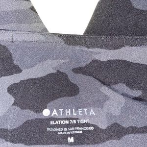 Athlete Elation 7/8 leggings camo pattern women’s